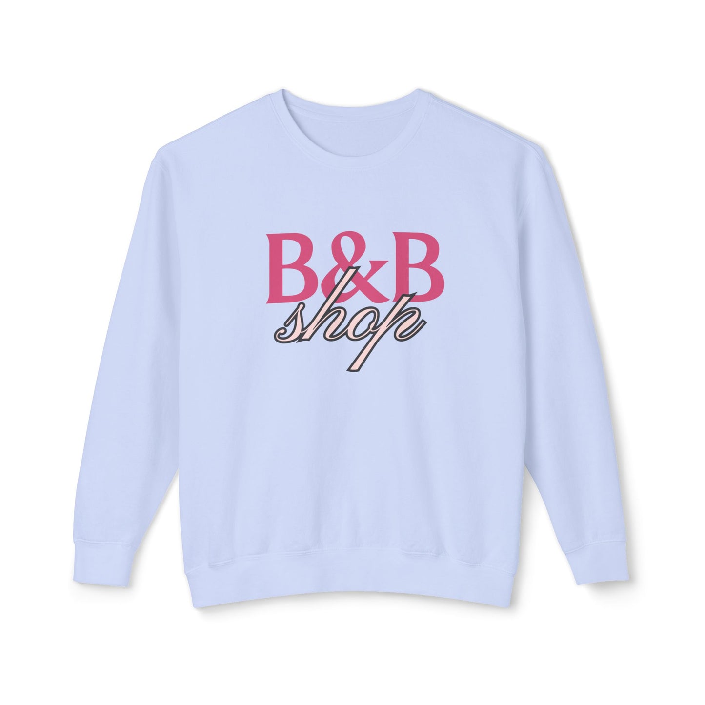 B&B Shop Signature Crewneck Unisex Lightweight Crewneck Sweatshirt