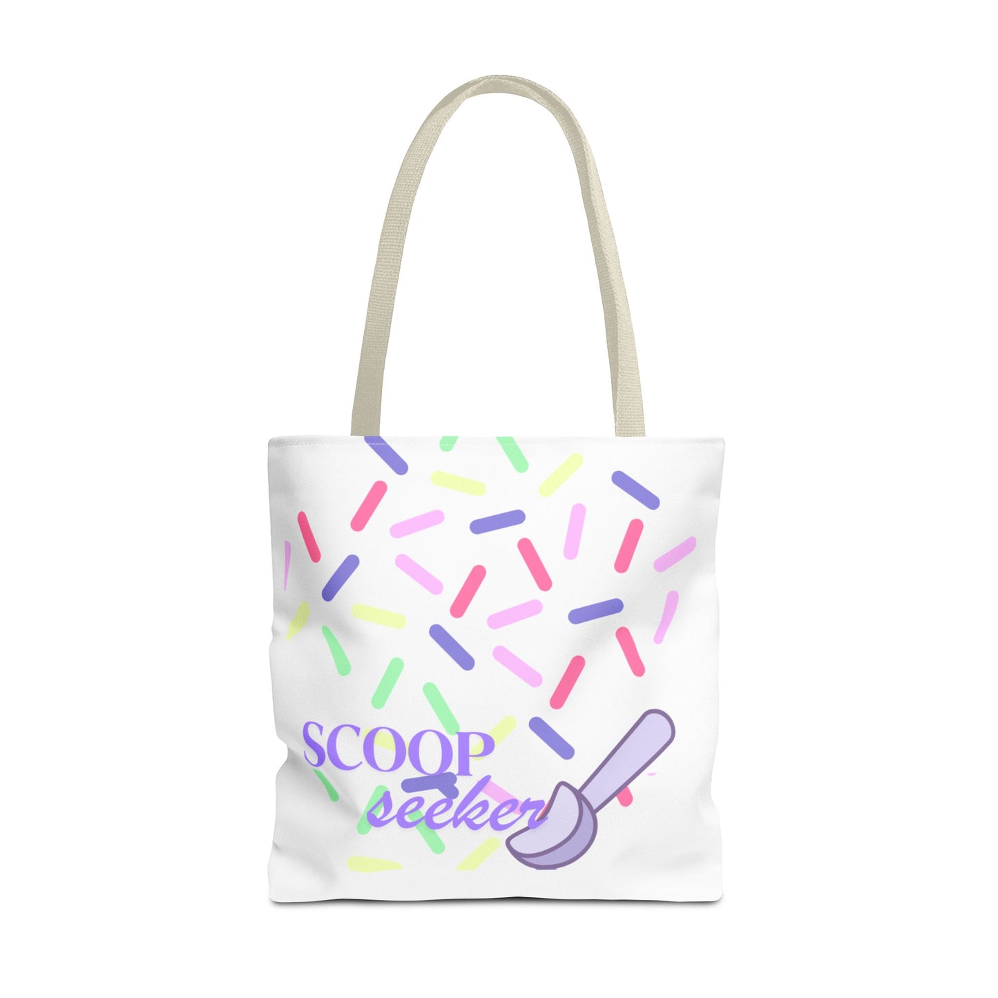 Scoop Seeker Tote Bag (AOP)