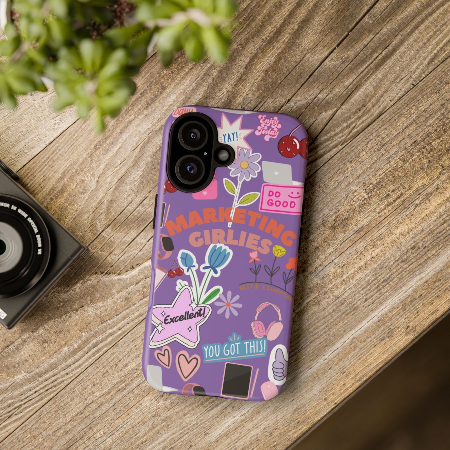 Marketing Girlies Sticker Phone Case