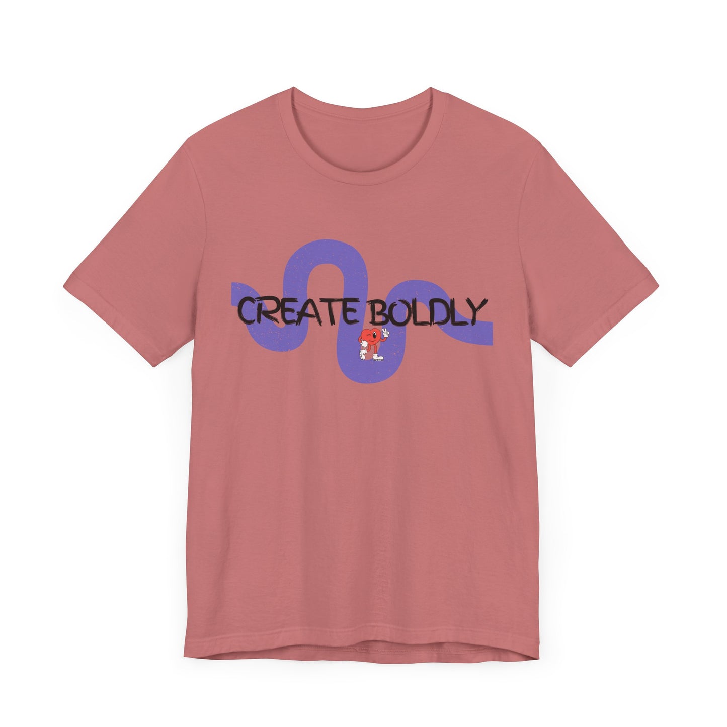 Create Boldly Unisex Jersey Short Sleeve Tee