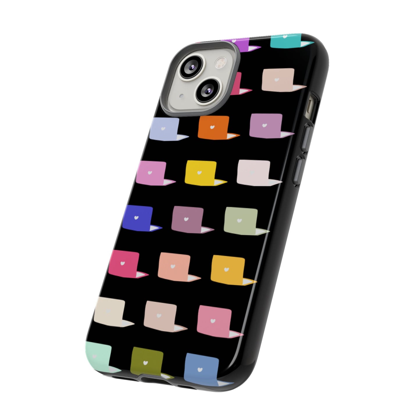 Colorful Laptop Icons Phone Case