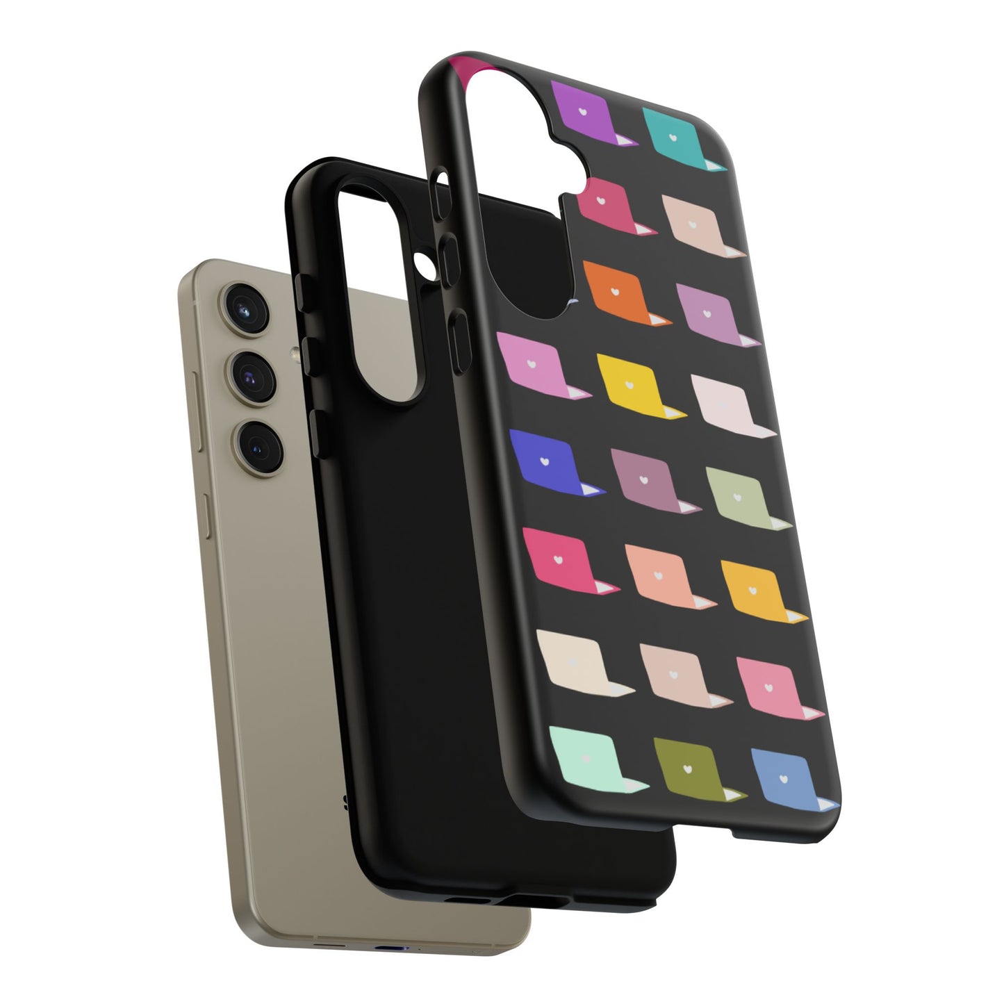 Colorful Laptop Icons Phone Case