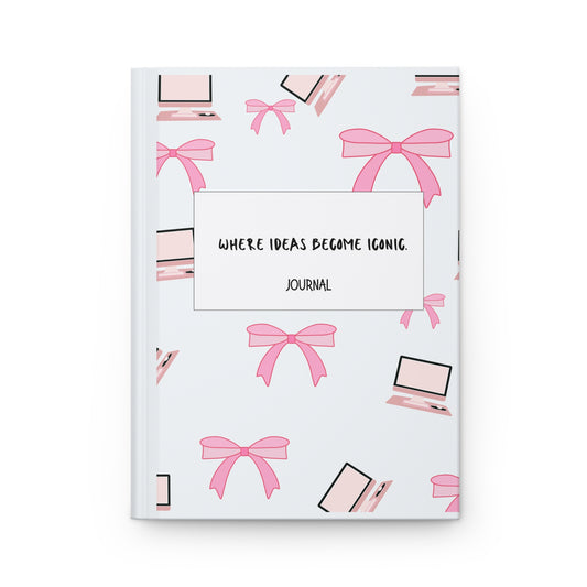 Where Ideas Become Iconic Hardcover Journal Matte