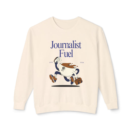 Journalist Fuel Lightweight Crewneck Sweatshirt