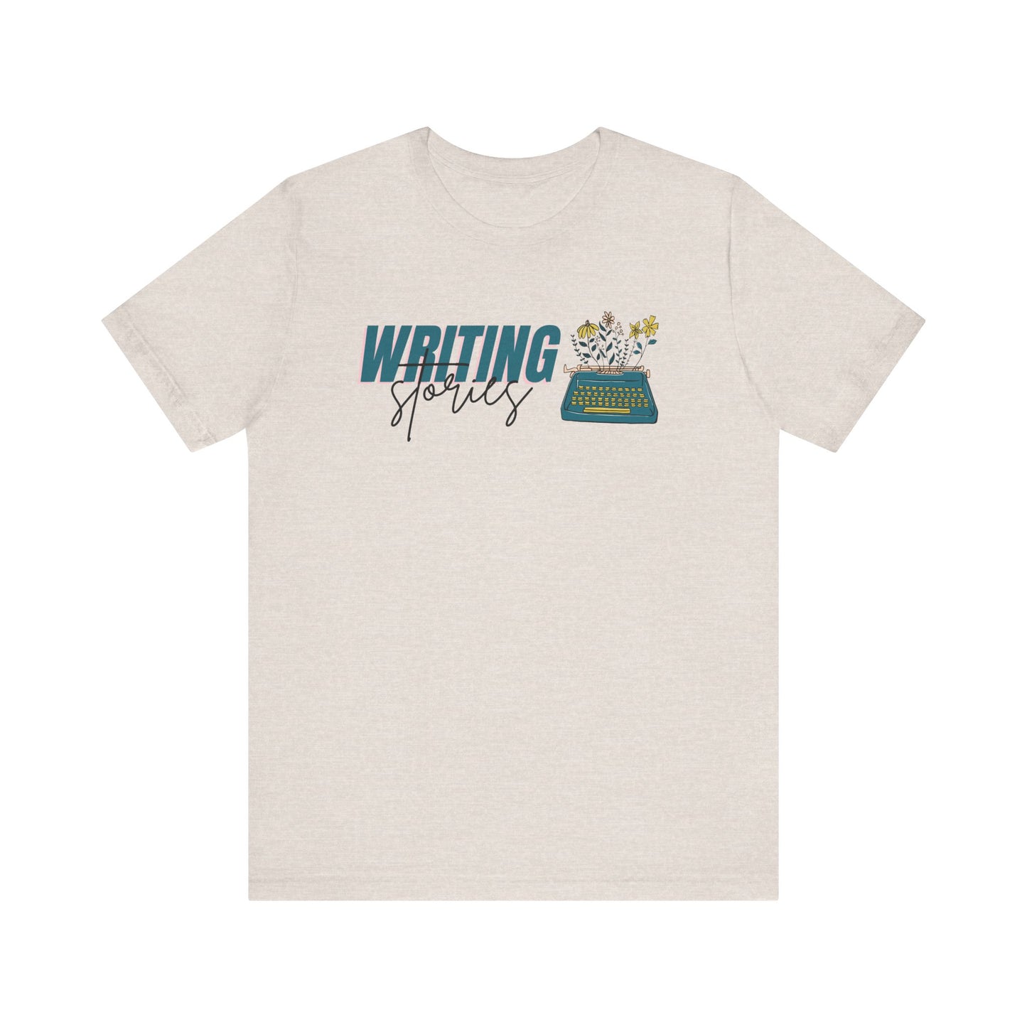 Writing Stories Unisex Jersey Short Sleeve Tee