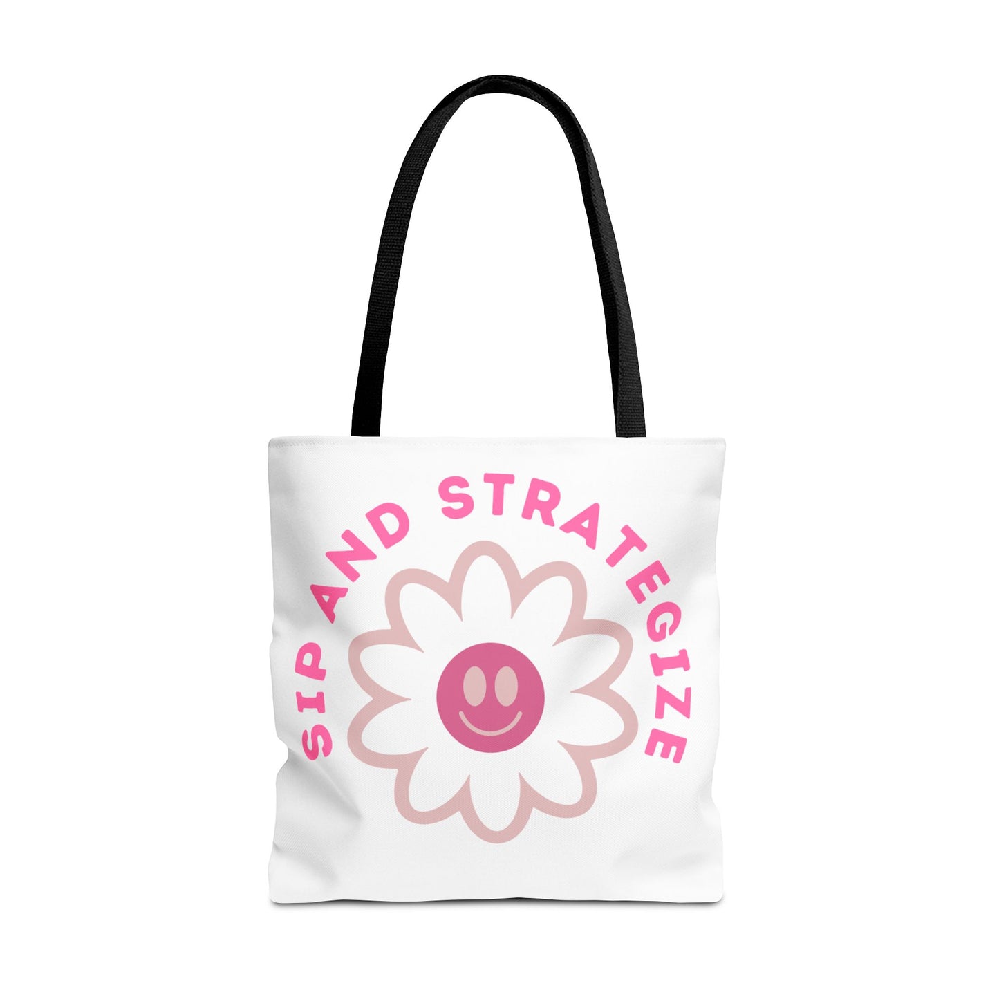 Sip & Strategize Tote Bag (AOP)