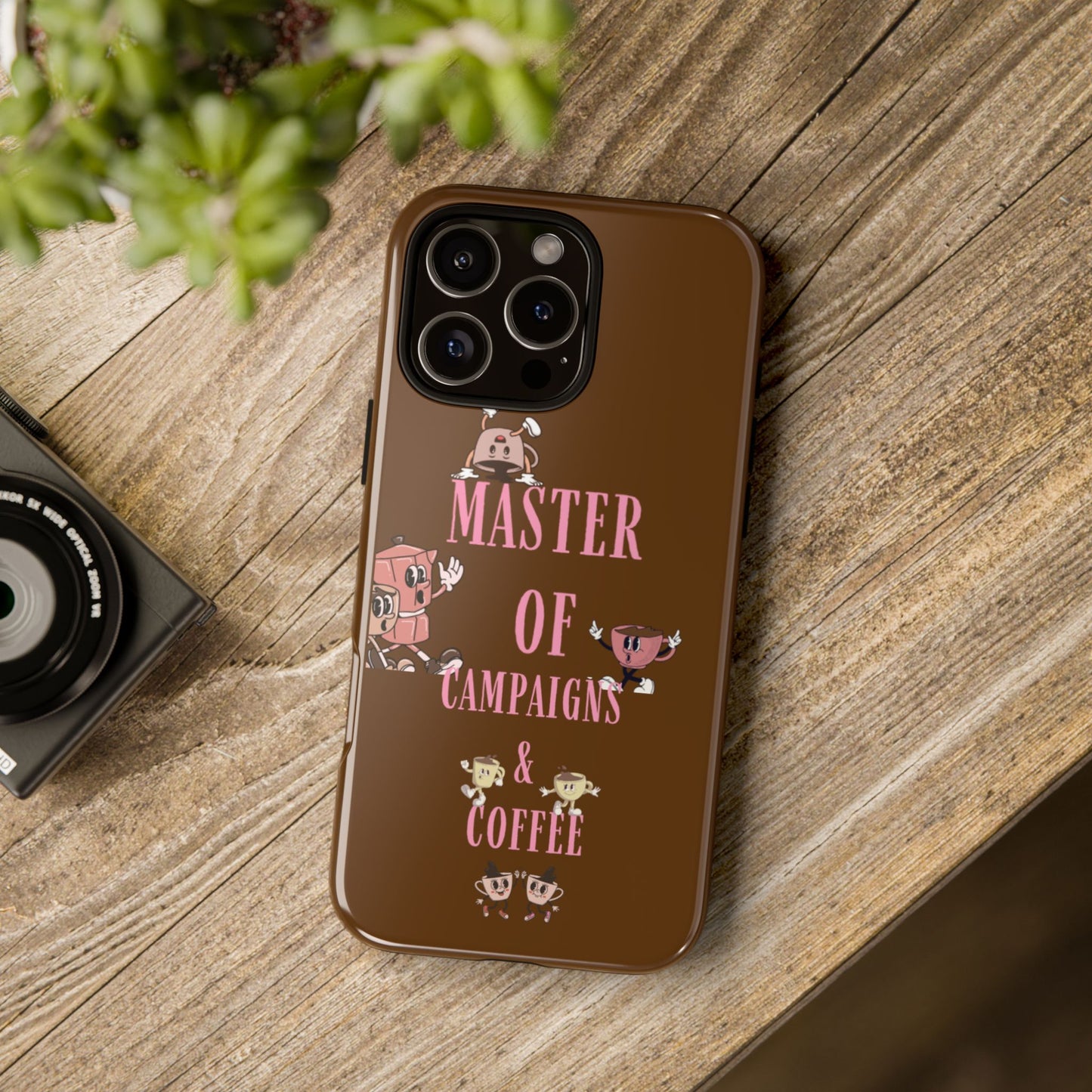 Master of Campaigns & Coffee Phone Case