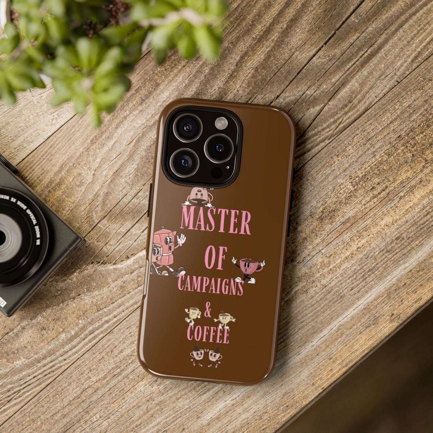 Master of Campaigns & Coffee Phone Case