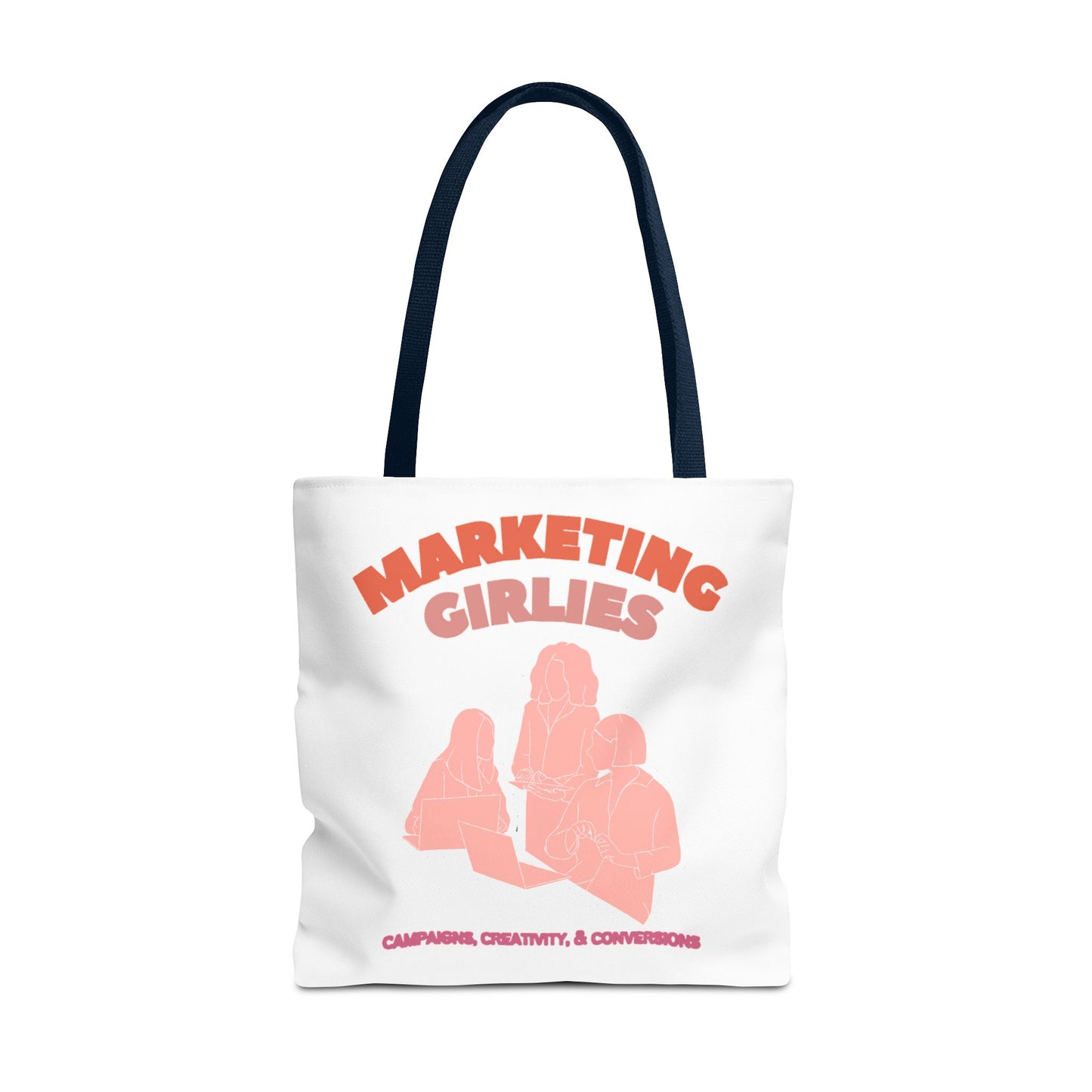 Marketing Girlies Tote Bag (AOP)