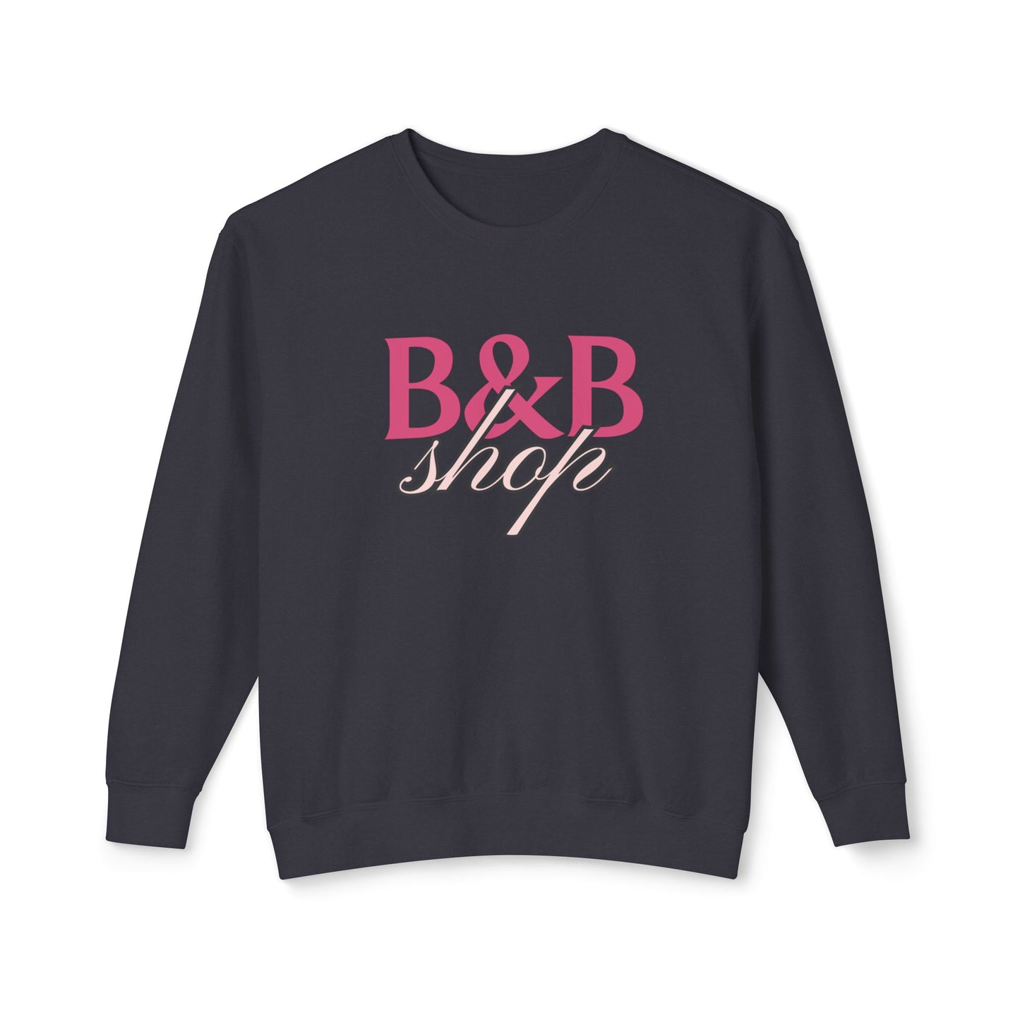 B&B Shop Signature Crewneck Unisex Lightweight Crewneck Sweatshirt