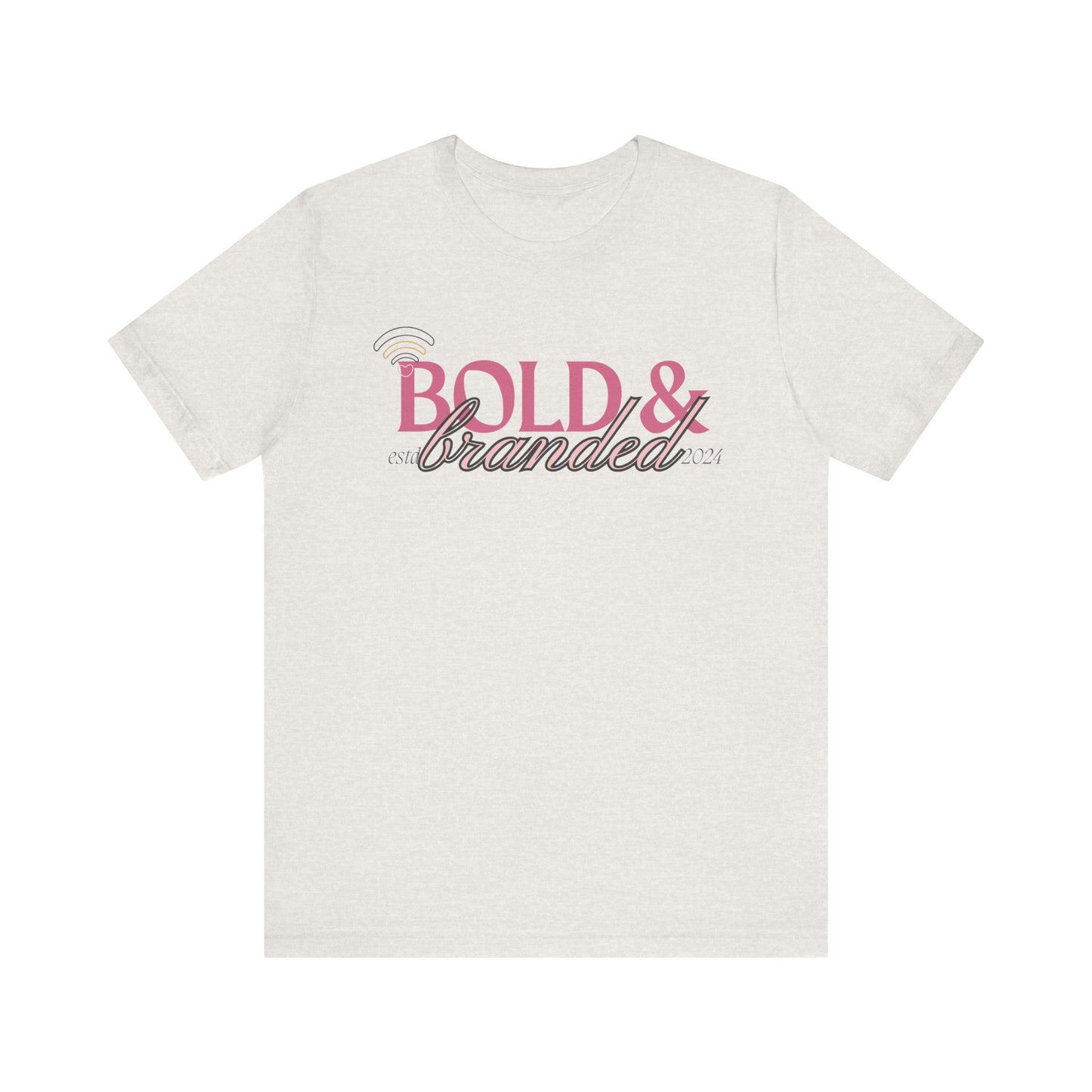 Bold & Branded Unisex Jersey Short Sleeve Tee