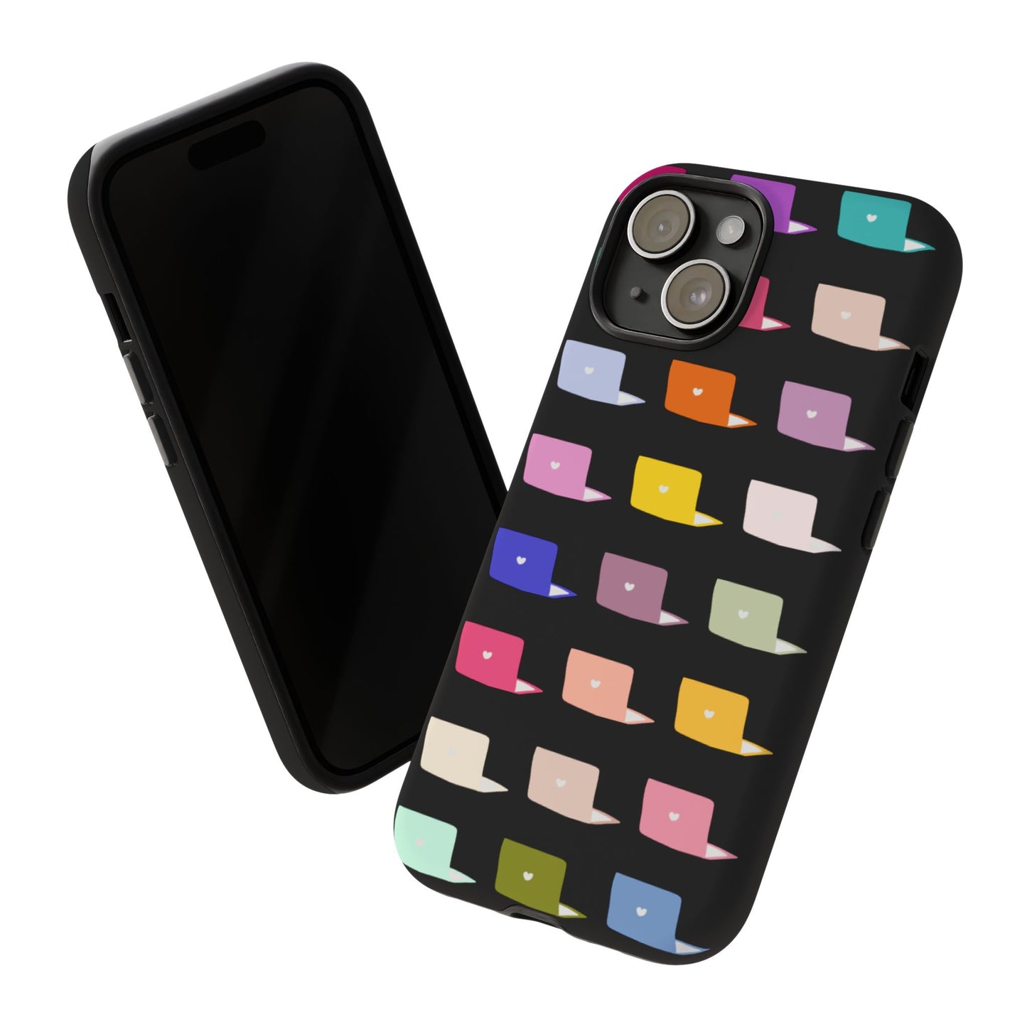 Colorful Laptop Icons Phone Case