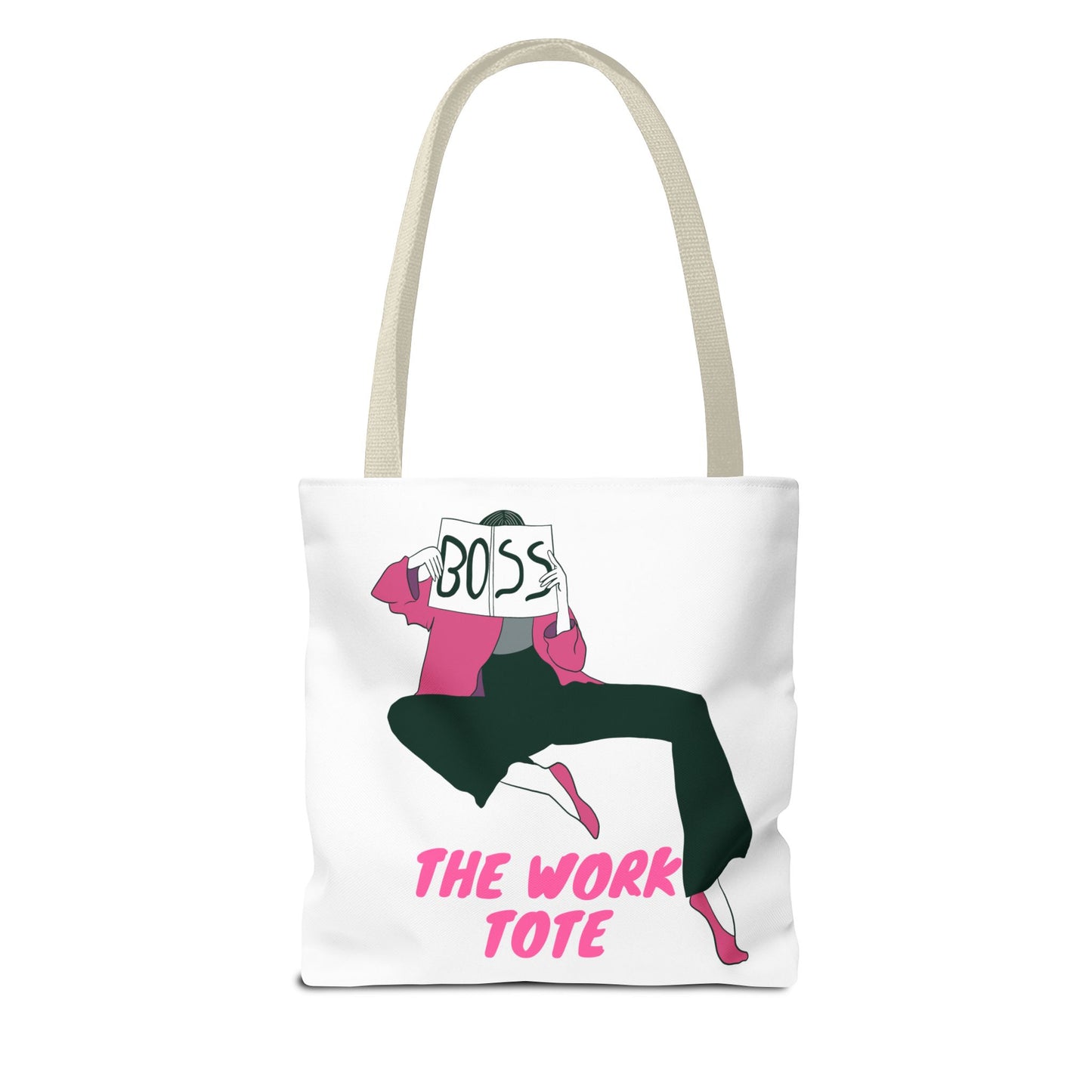 The Work Tote Tote Bag (AOP)