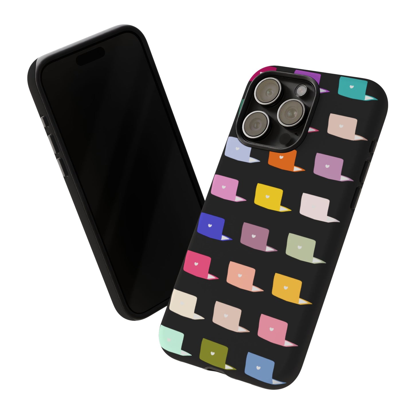 Colorful Laptop Icons Phone Case