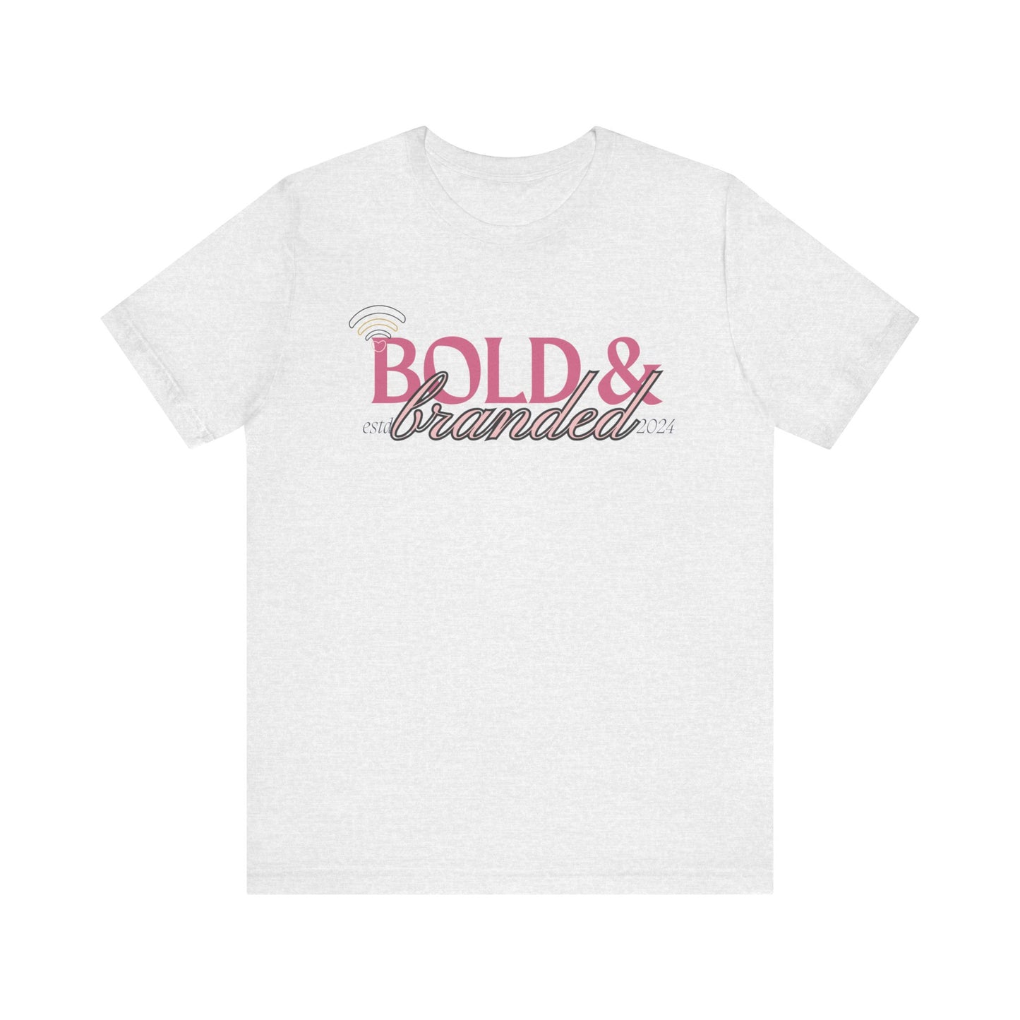 Bold & Branded Unisex Jersey Short Sleeve Tee