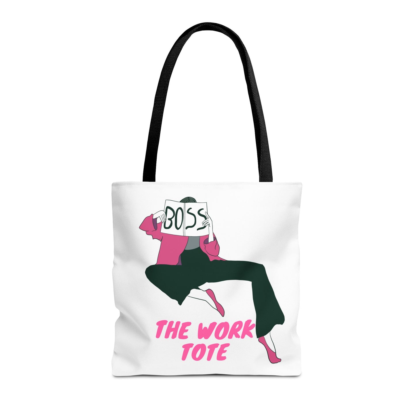 The Work Tote Tote Bag (AOP)