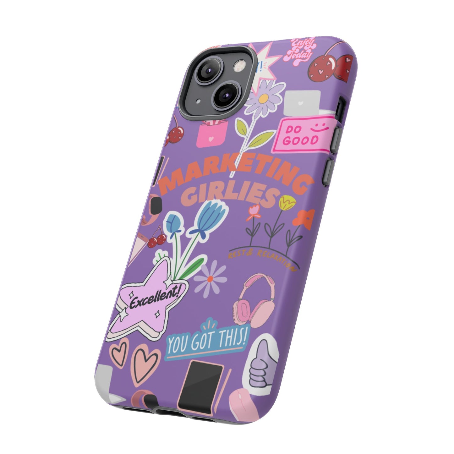 Marketing Girlies Sticker Phone Case