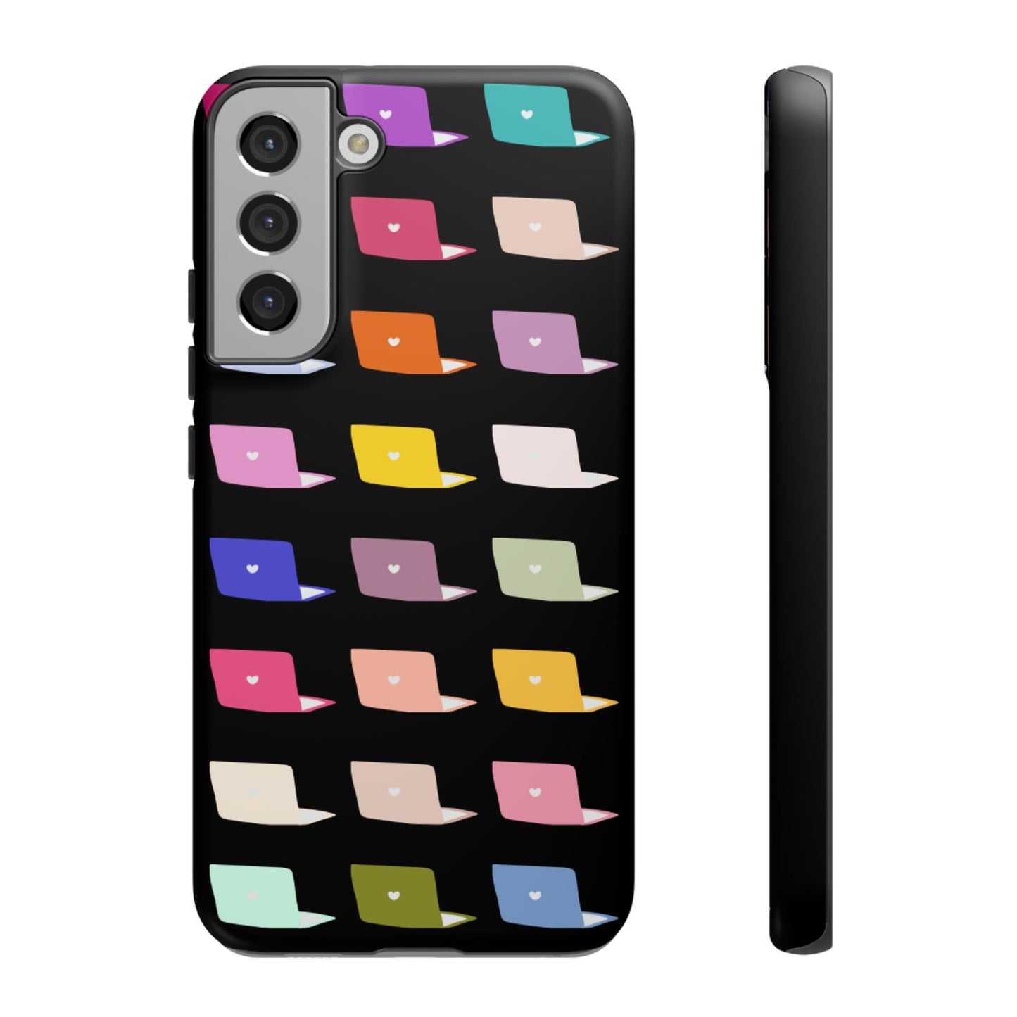 Colorful Laptop Icons Phone Case