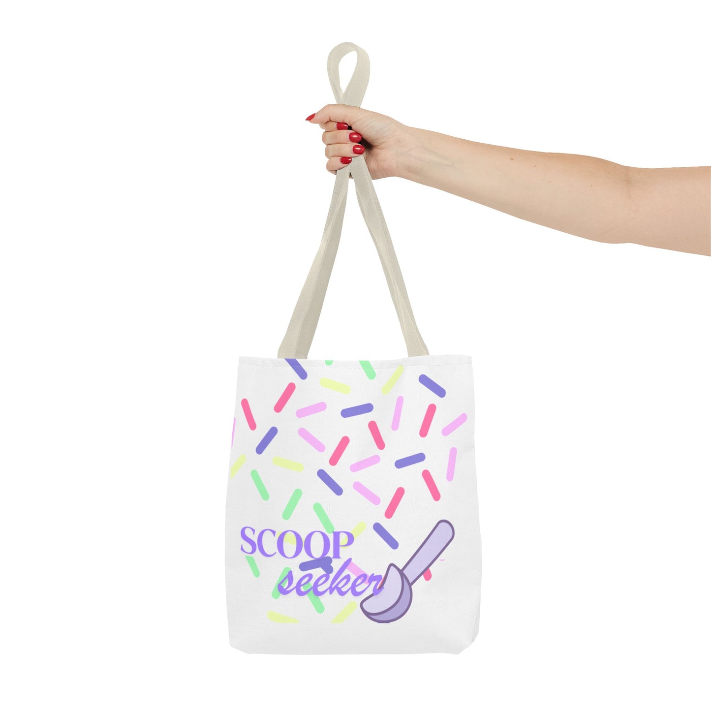 Scoop Seeker Tote Bag (AOP)