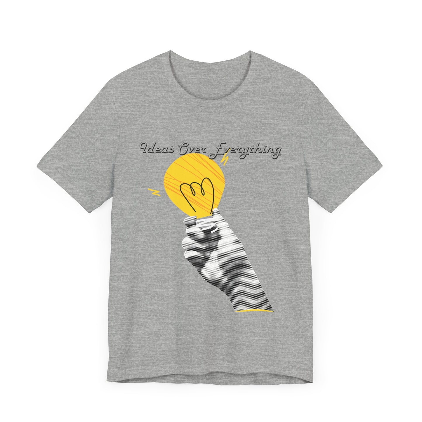 Ideas Over Everything Unisex Jersey Short Sleeve Tee