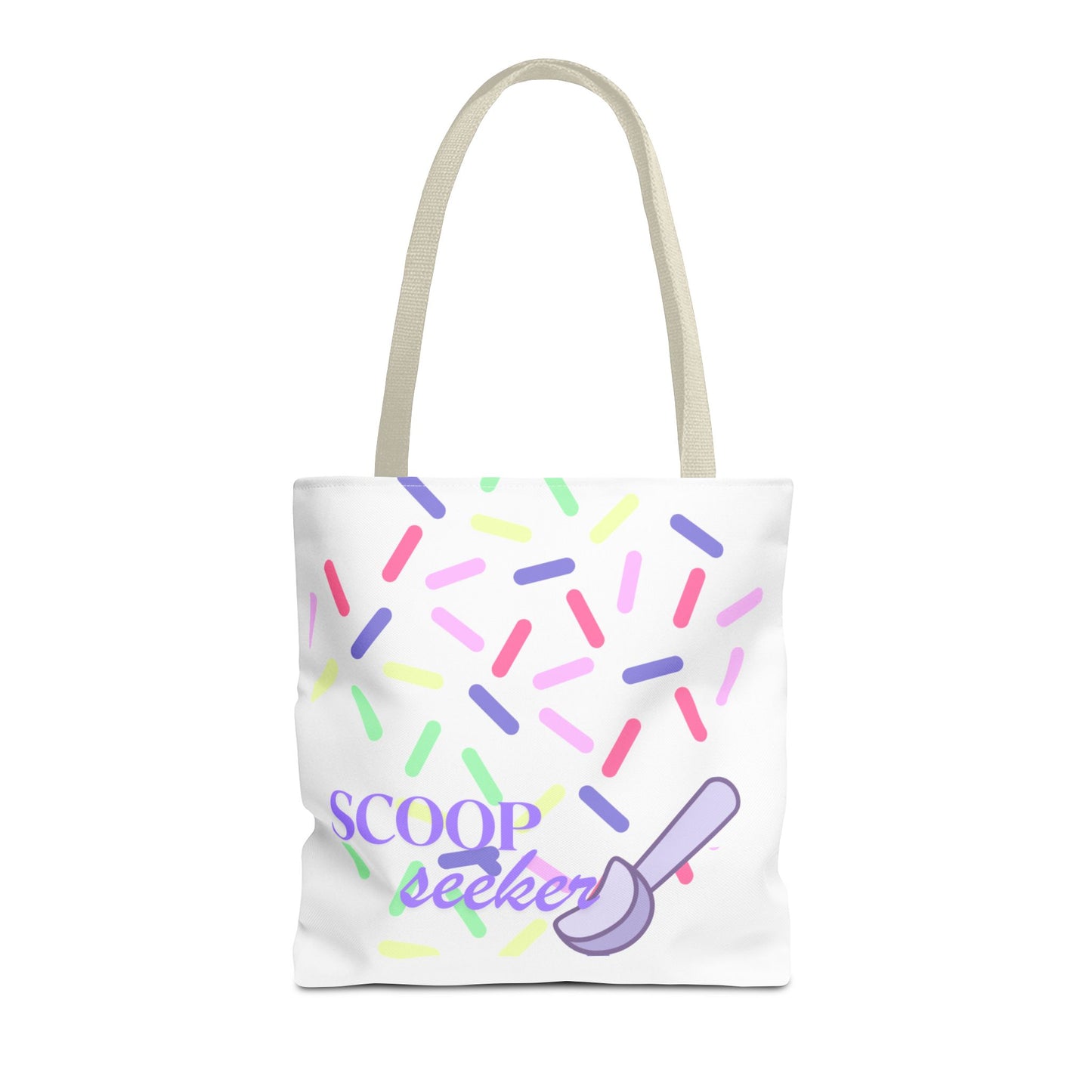 Scoop Seeker Tote Bag (AOP)