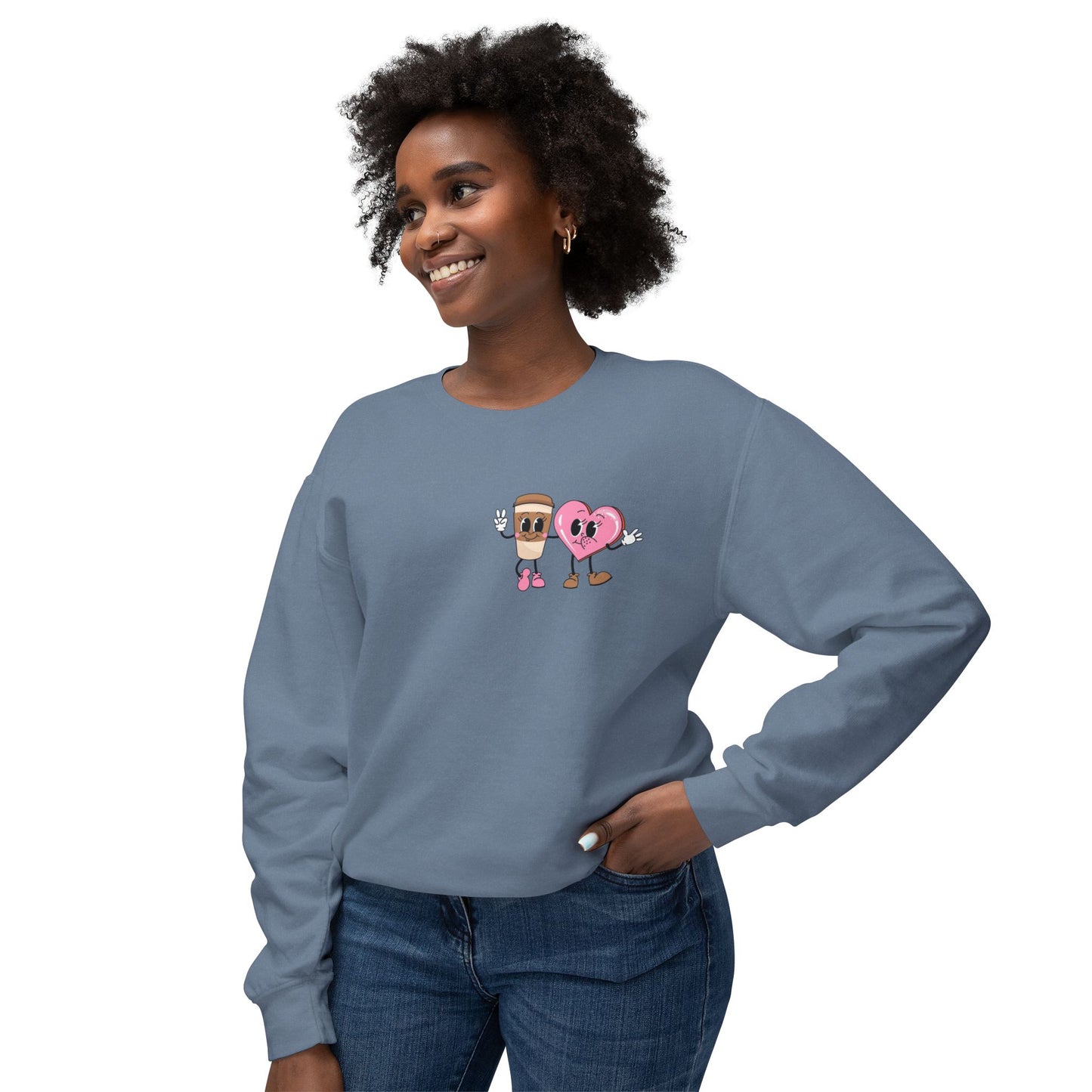 Master of Campaigns & Coffee Lightweight Crewneck Sweatshirt