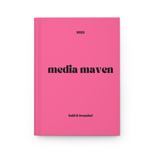 Media Maven Hardcover Journal Matte