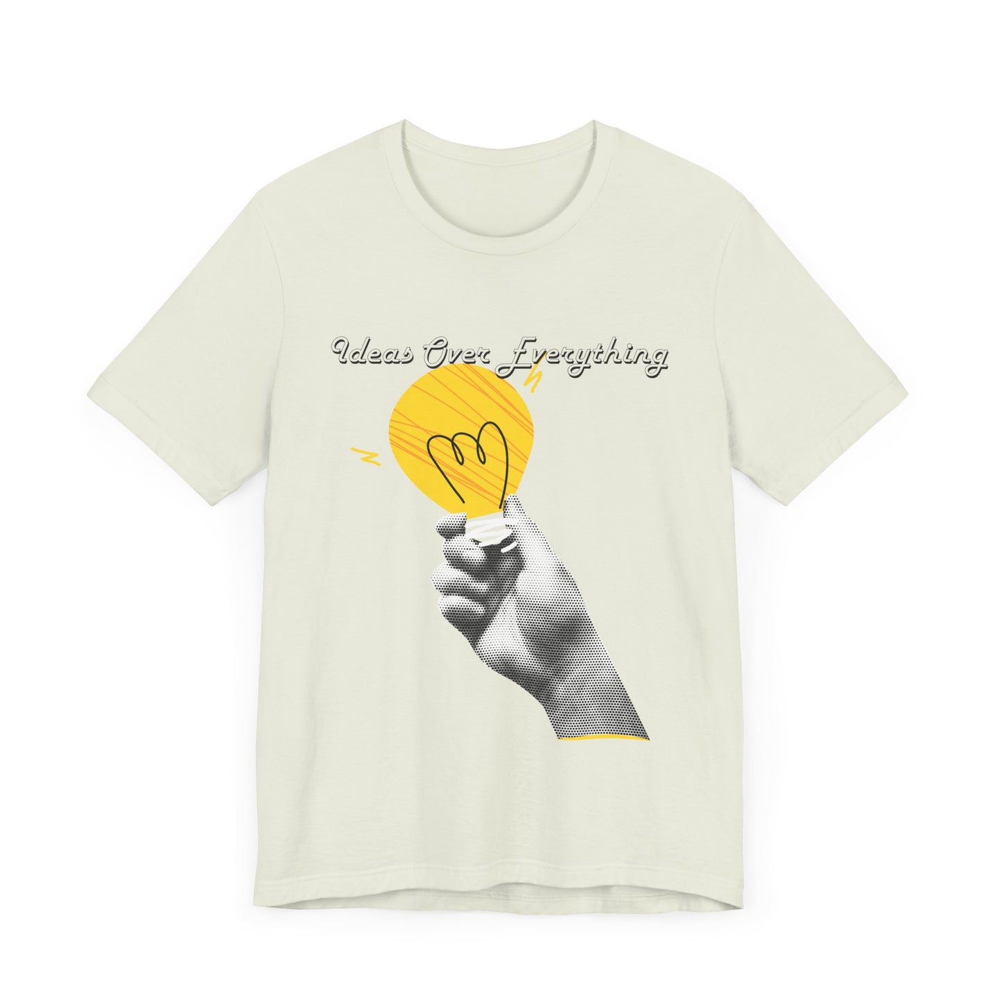 Ideas Over Everything Unisex Jersey Short Sleeve Tee