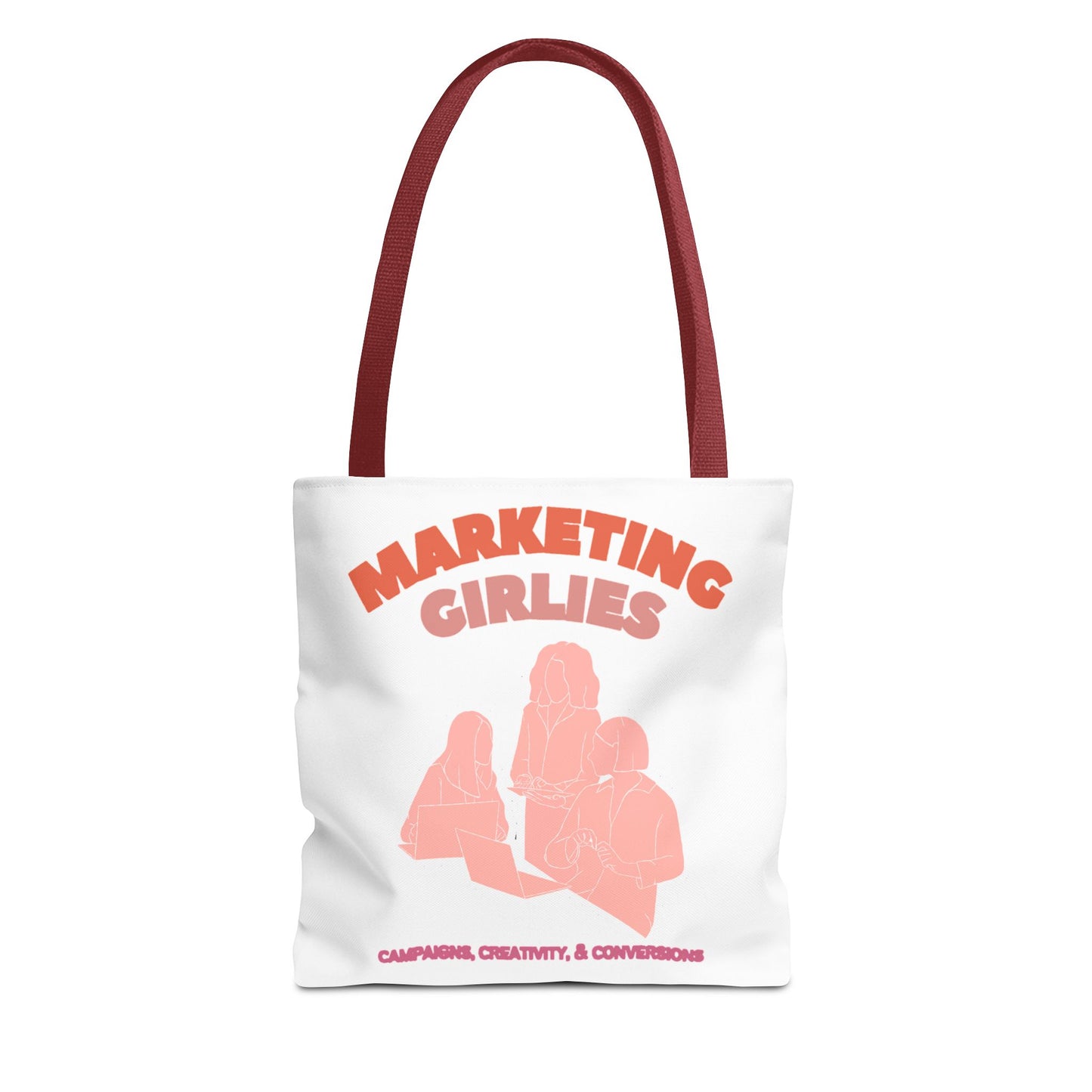 Marketing Girlies Tote Bag (AOP)