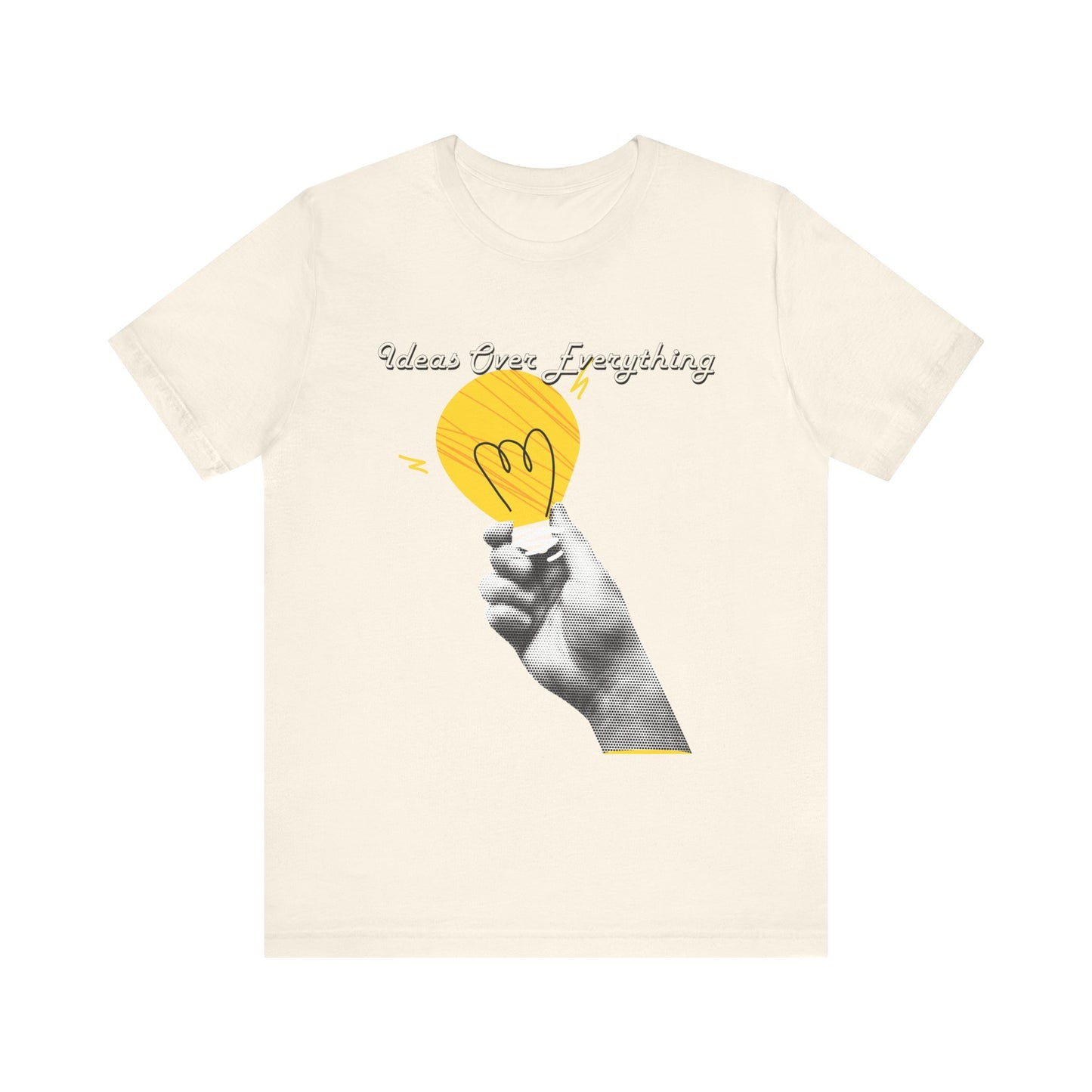 Ideas Over Everything Unisex Jersey Short Sleeve Tee