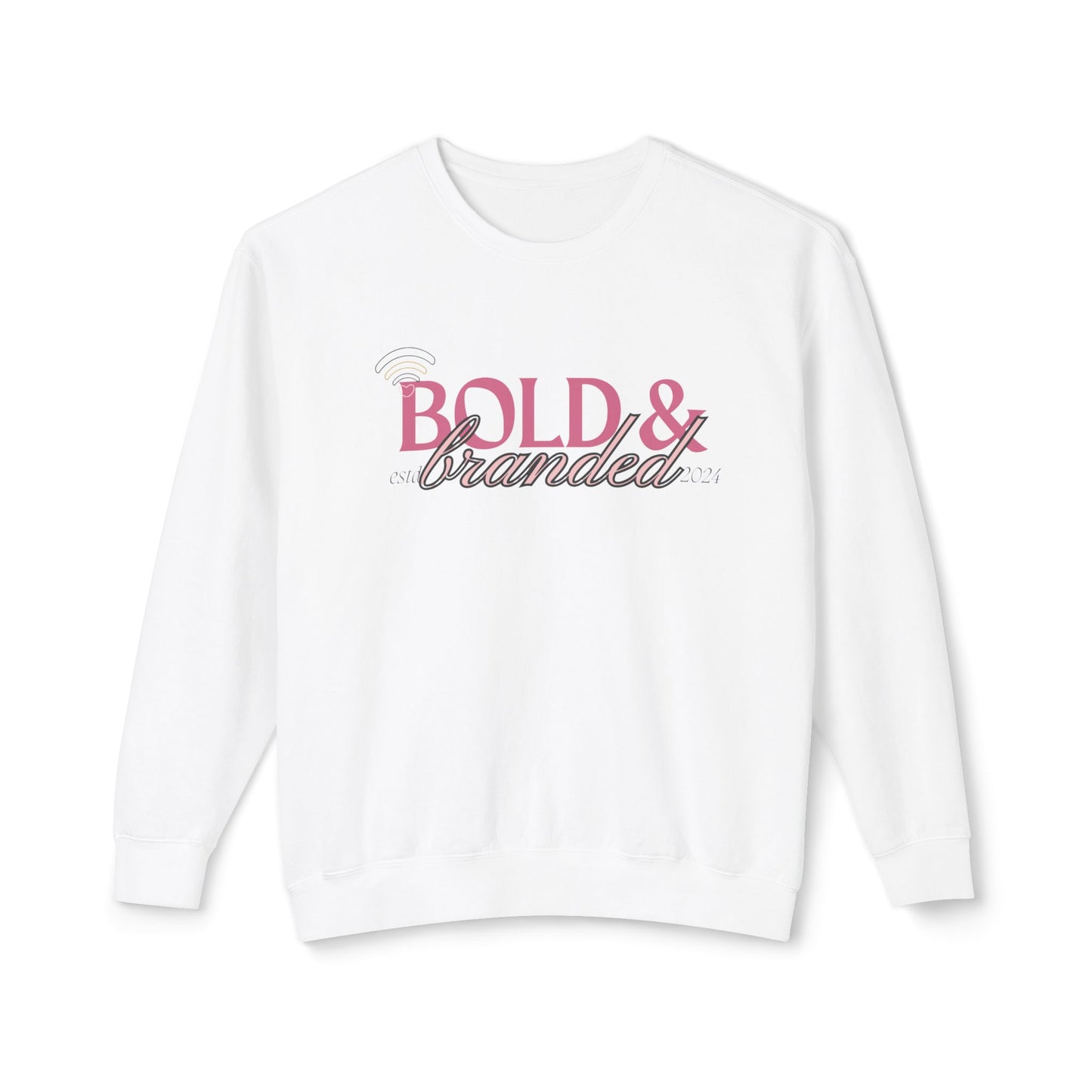 Bold & Branded Crewneck Lightweight Crewneck Sweatshirt