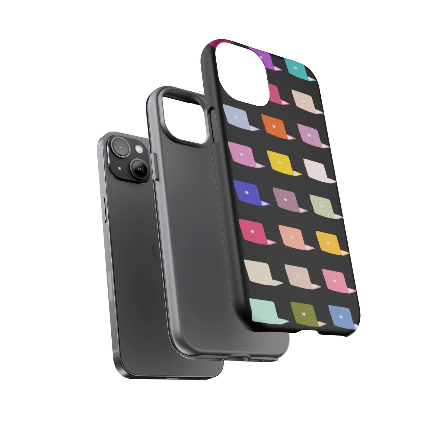 Colorful Laptop Icons Phone Case