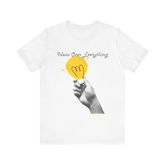 Ideas Over Everything Unisex Jersey Short Sleeve Tee