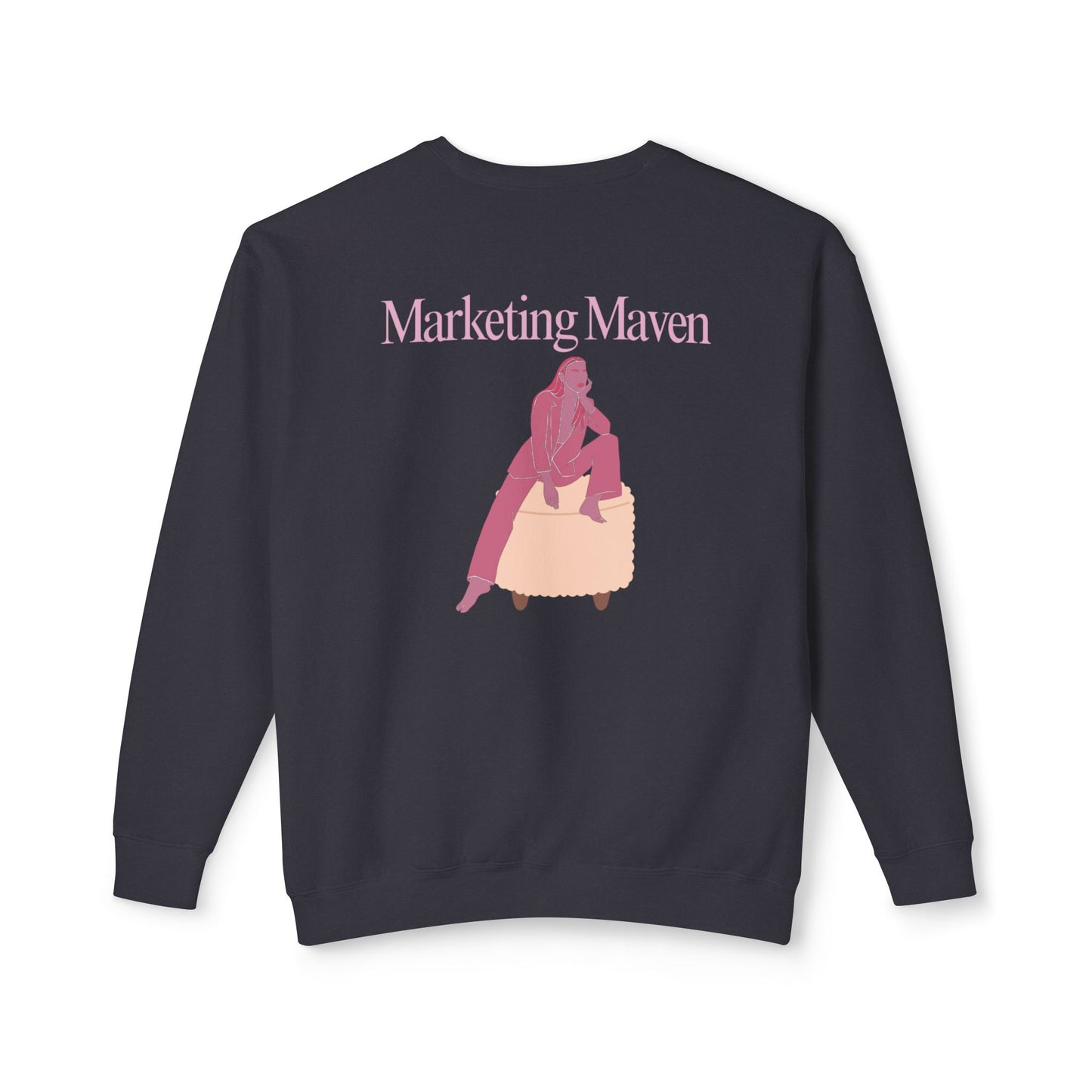 Marketing Maven Lightweight Crewneck Sweatshirt