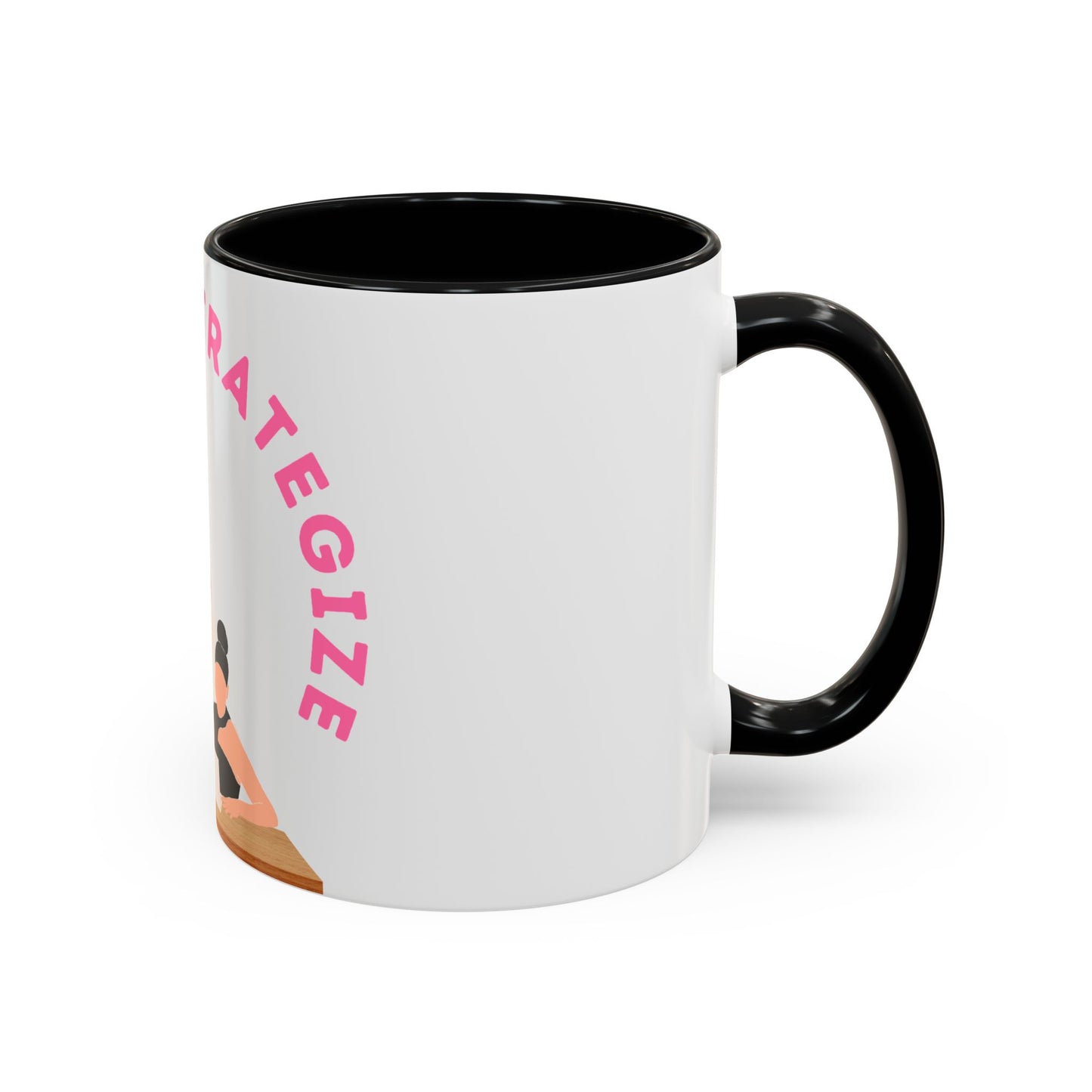 Sip and Strategize Coffee Mug Diverse (11, 15oz)