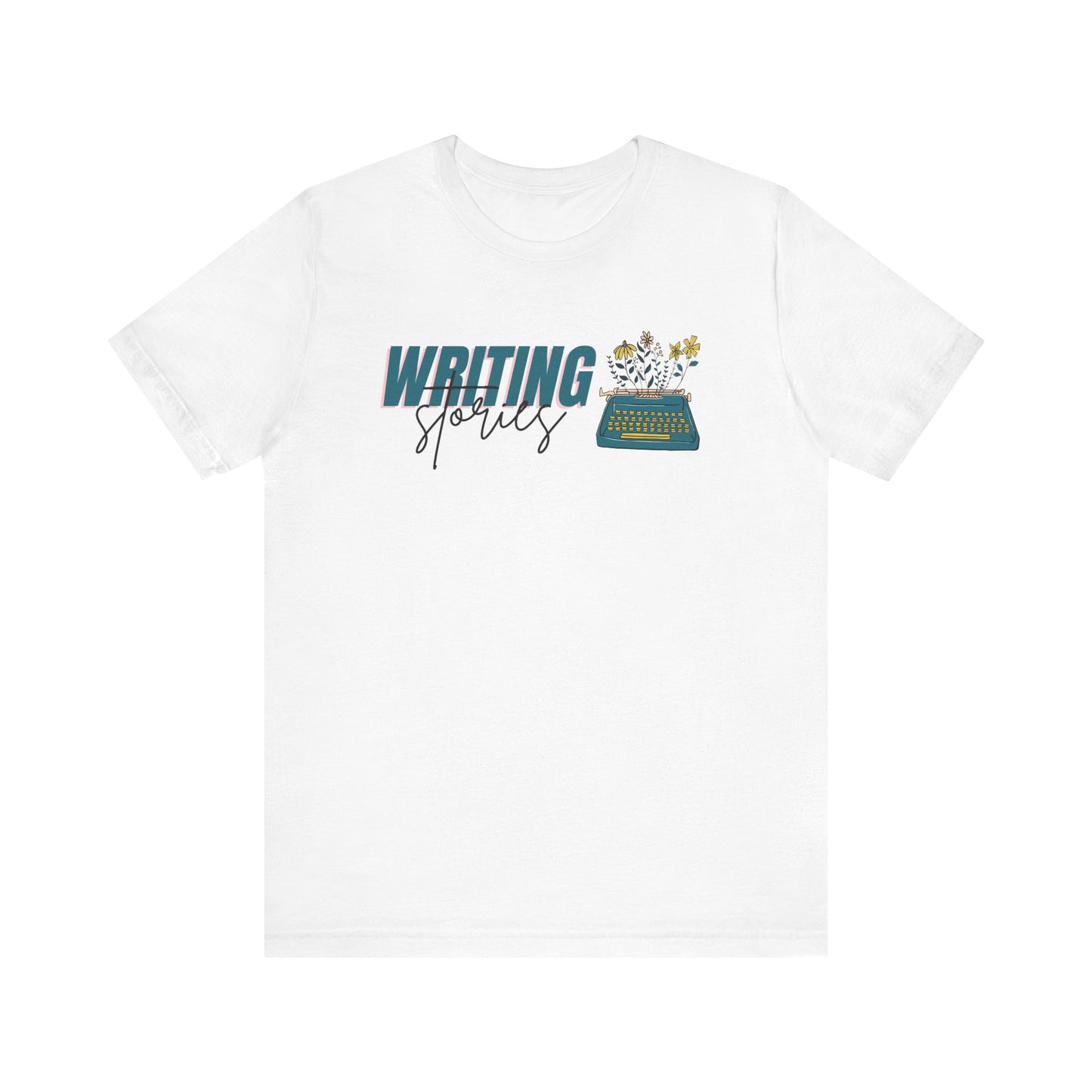 Writing Stories Unisex Jersey Short Sleeve Tee