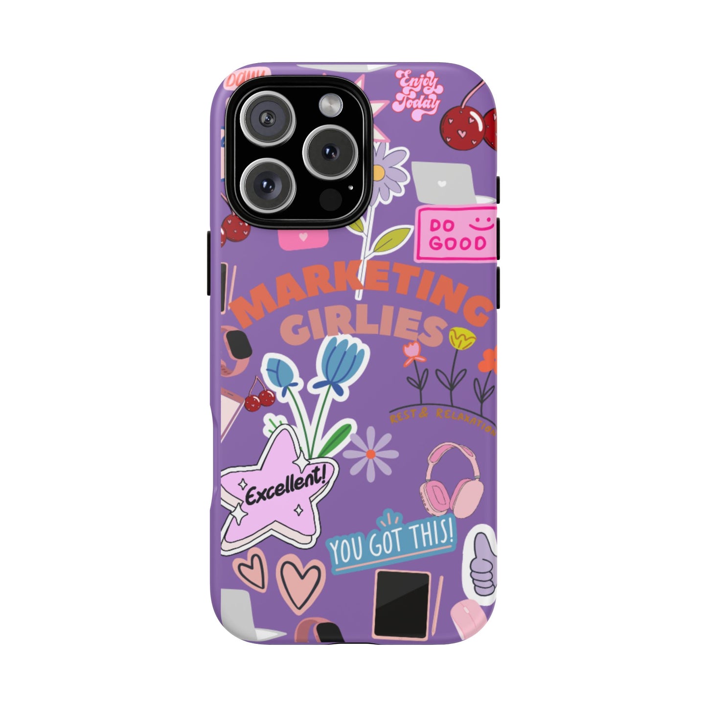 Marketing Girlies Sticker Phone Case