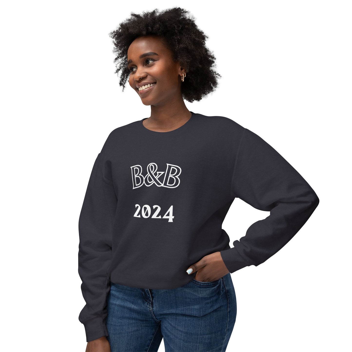 B&B 2024 Unisex Lightweight Crewneck Sweatshirt