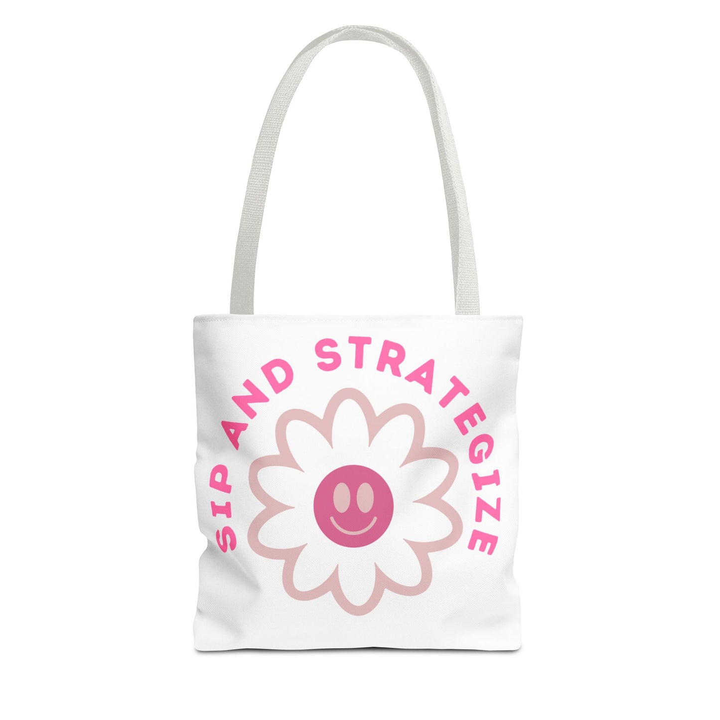 Sip & Strategize Tote Bag (AOP)