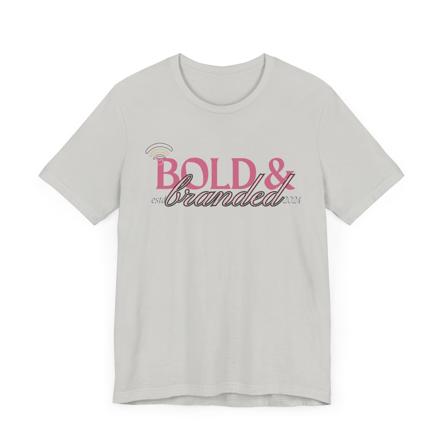 Bold & Branded Unisex Jersey Short Sleeve Tee