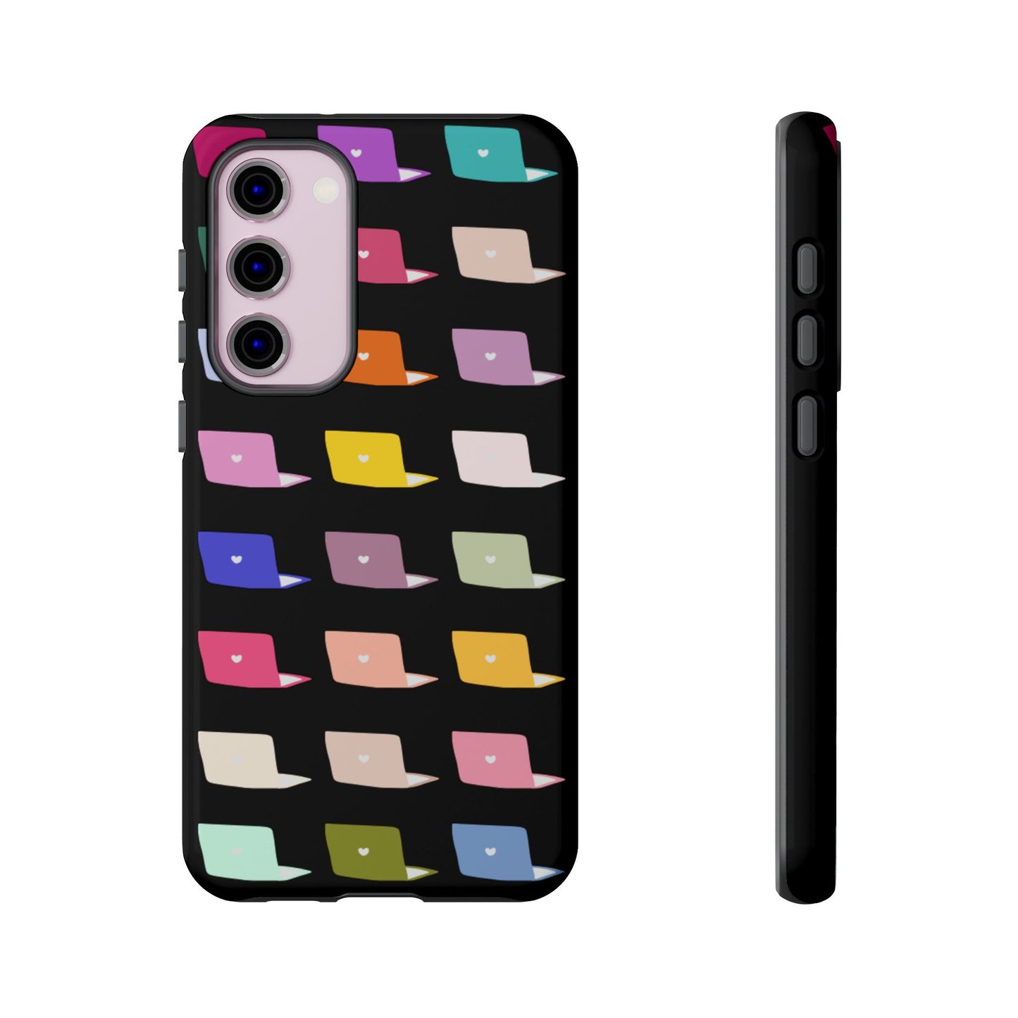 Colorful Laptop Icons Phone Case