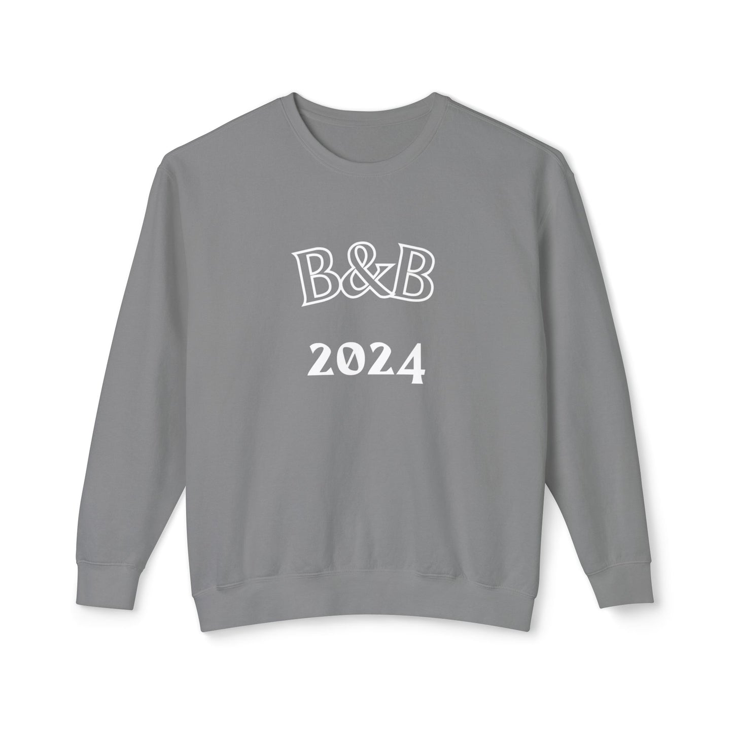 B&B 2024 Unisex Lightweight Crewneck Sweatshirt