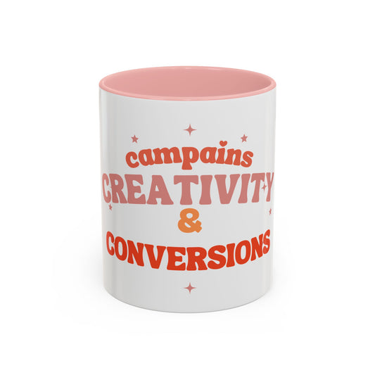 Campaigns, Creativity & Conversions Mug (11, 15oz)