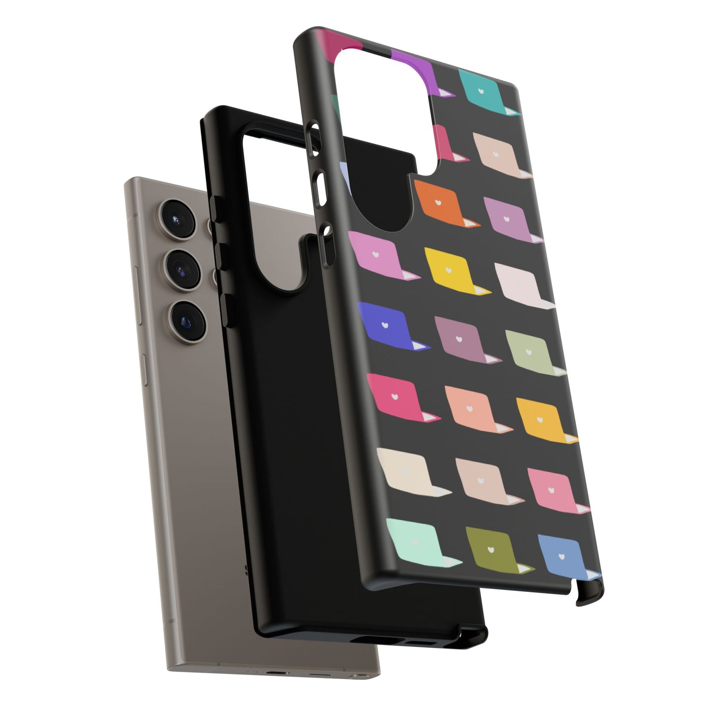 Colorful Laptop Icons Phone Case