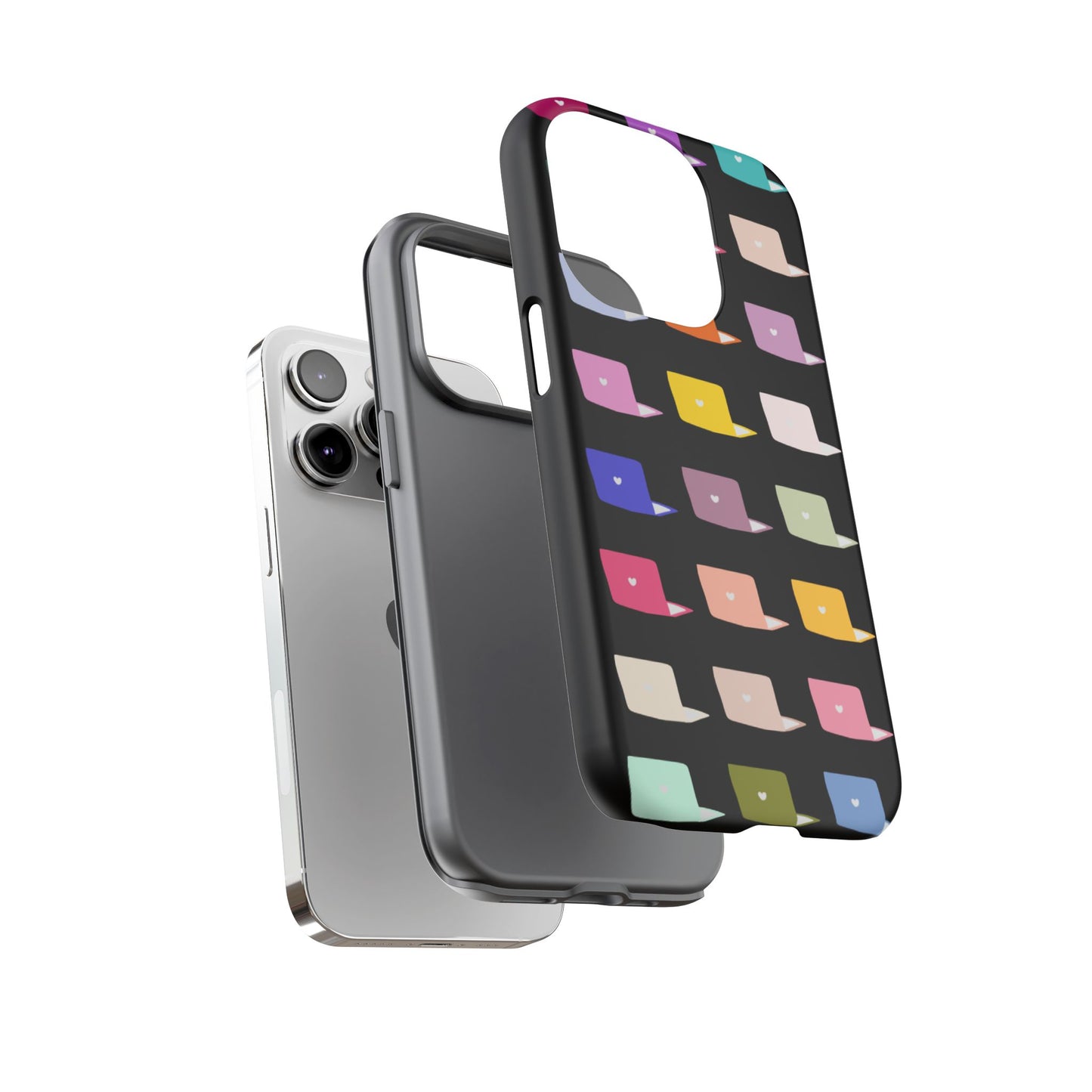 Colorful Laptop Icons Phone Case