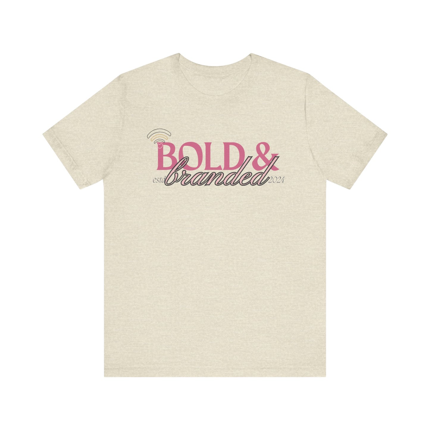 Bold & Branded Unisex Jersey Short Sleeve Tee