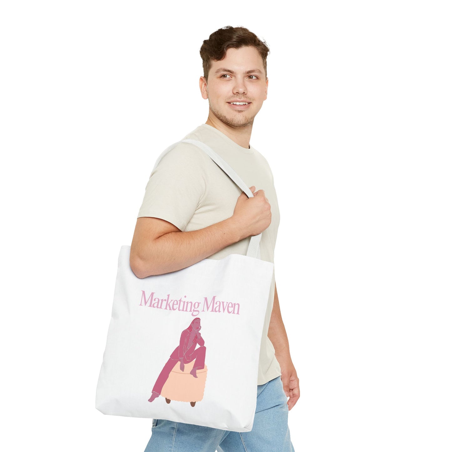 Marketing Maven Tote Bag (AOP)