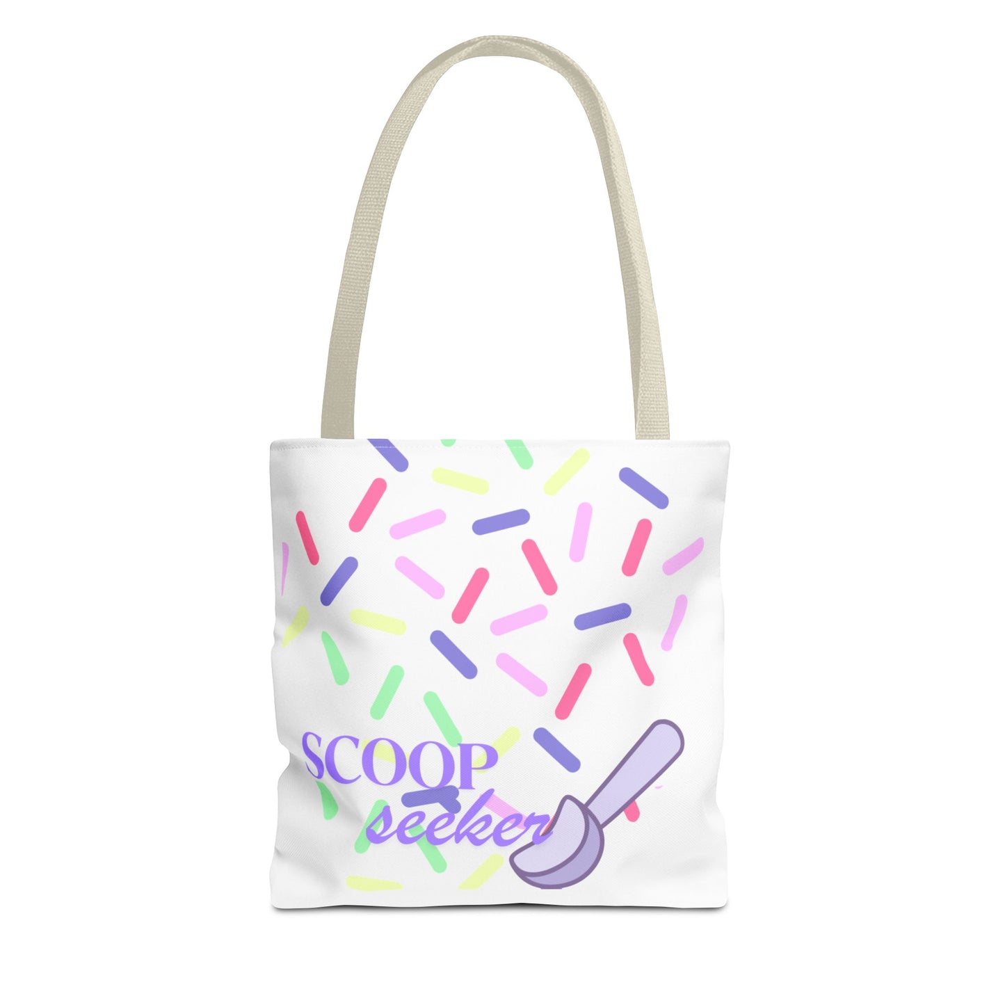 Scoop Seeker Tote Bag (AOP)