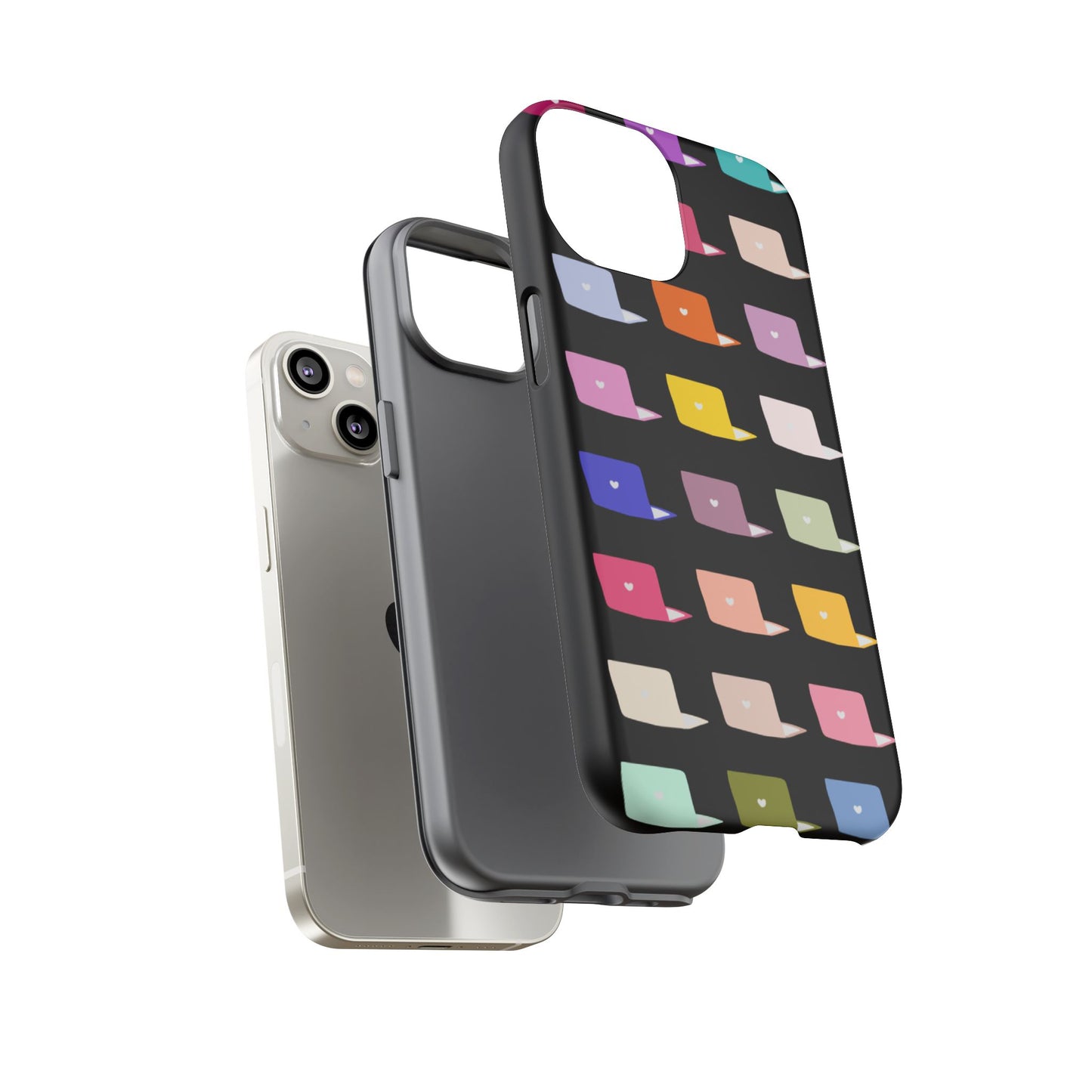 Colorful Laptop Icons Phone Case