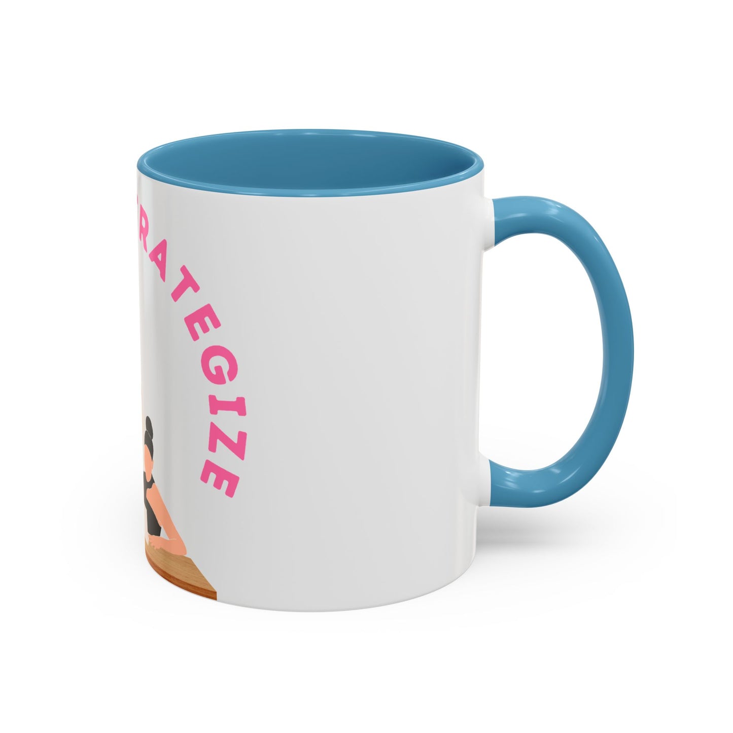 Sip and Strategize Coffee Mug Diverse (11, 15oz)